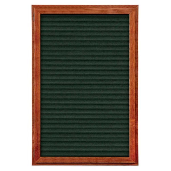 United Visual Products Outdoor Enclosed Combo Board, 72"x36", Black Frame/Black Porc & Surf UVCB7236ODB-BLKPORC-SURF